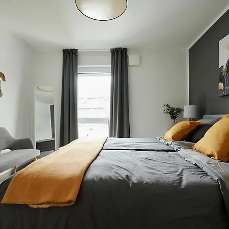 Modernes Business Apartment In Weyhe Naehe Bremen Esterno foto